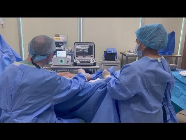 Tratamiento láser endovenoso en quirófano